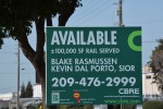 Available: 100,000 square feet, Finch Road Modesto