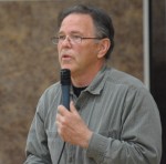 Garrad Marsh at Wood Colony Town Hall