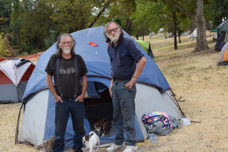 Homeless in Beard Brook Park: “The rent just got too high.”