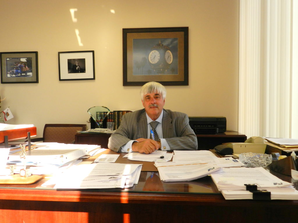 Supervisor DeMartini at Work