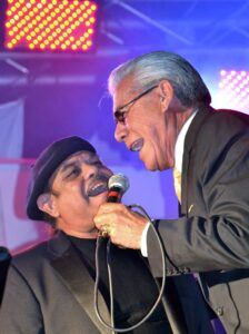 Johnny Hernandez with Ruben Ramos