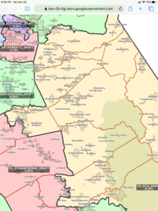 Proposed new district for CA-10