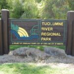 Tuolumne River Regional Park sign Modesto, CA