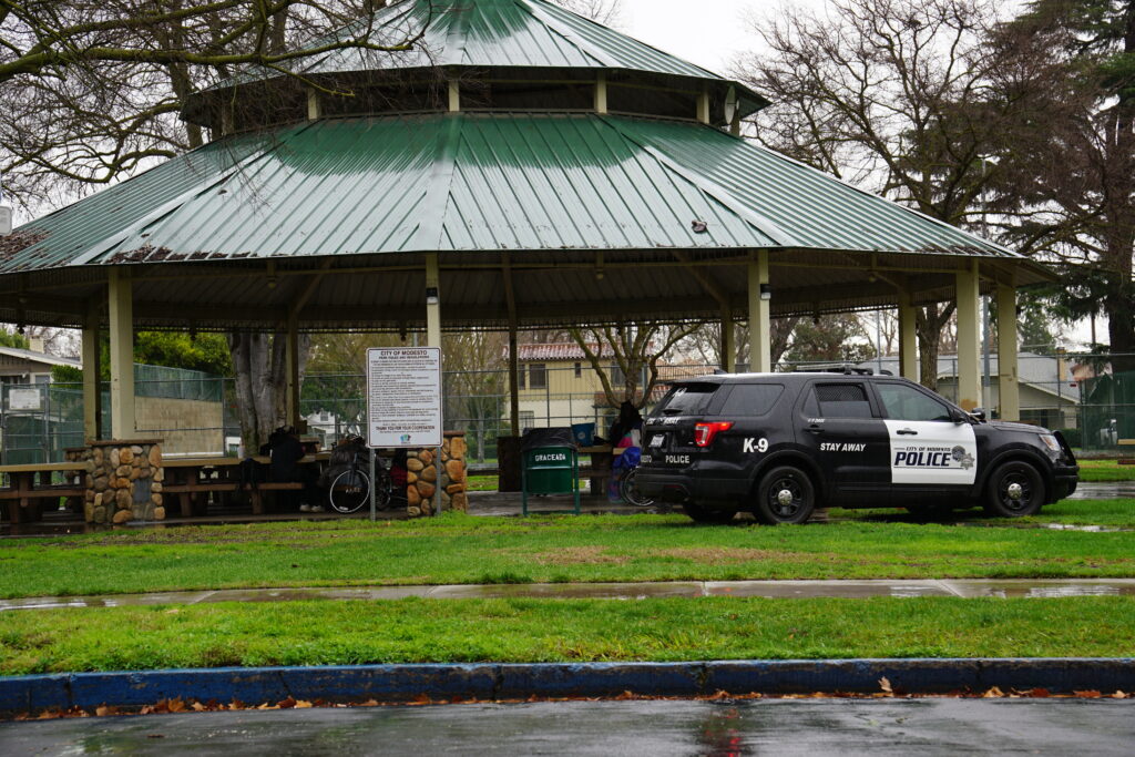 Graceada Park Gazebo and cruiser Feb 2024