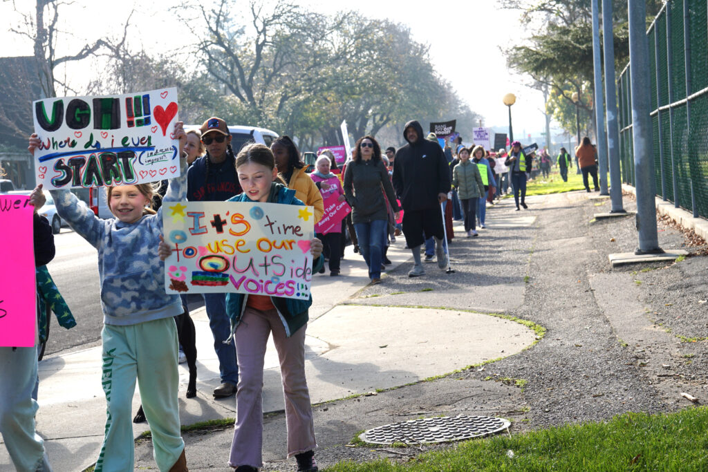 Women's March, Graceada Park, Modesto, CA, 18 January 2025