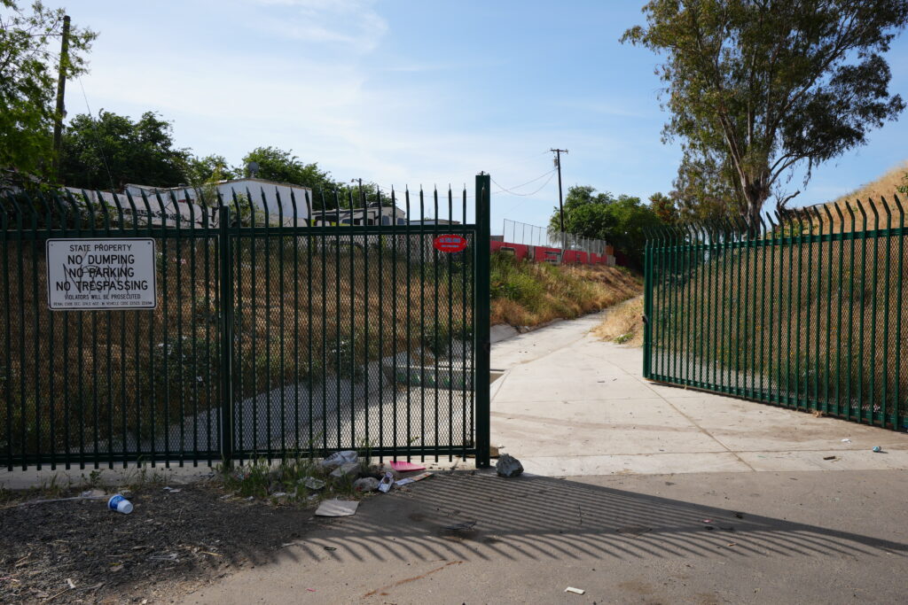 Fence near River Road, Modesto, Ca, May, 2025