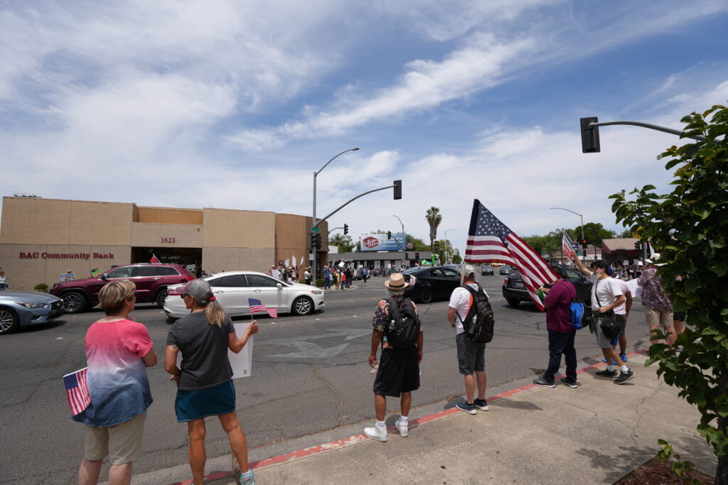 No Kings protest Modesto 14 June 2025
