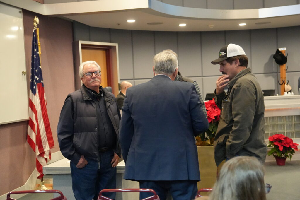 Larry Byrd, Modesto Irrigation District Board room, 16 December, 2025