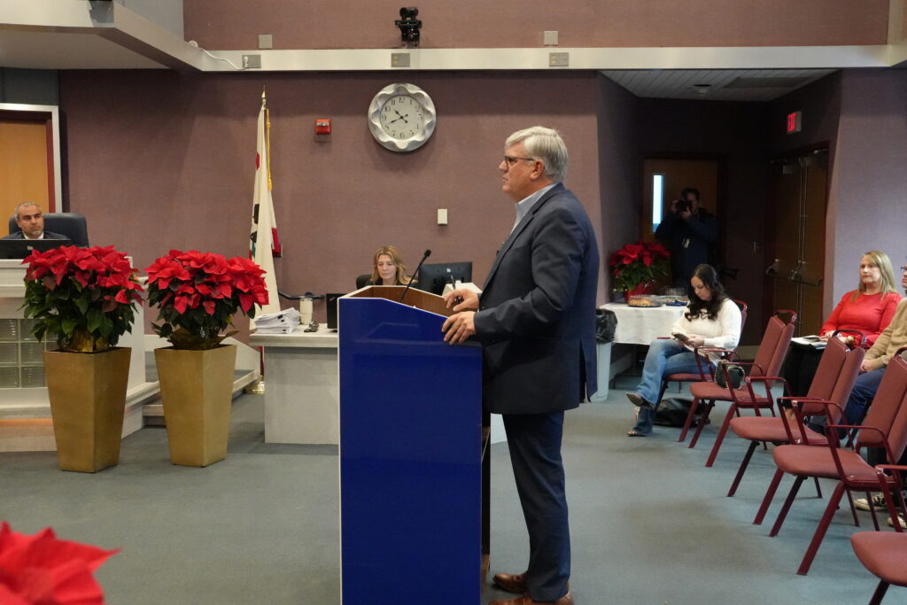 Tim Byrd, Modesto Irrigation District Boardroom, Modesto, Ca, 16 December 2025