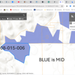 In-district boundaries on Rairden orchard at AB La Grange Ranch