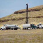 Masellis well drilling rig eastern Stanislaus County 27 August 2026
